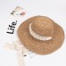 Summer  Straw Wide Brim Fisherman Fedora Beach Vacation Bonnie Hat W8Q5  eb-86078216